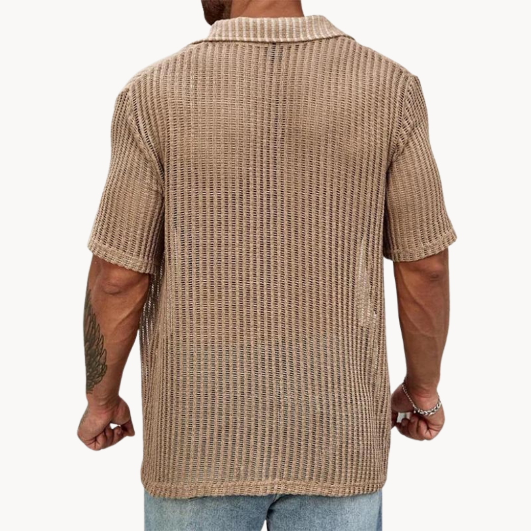 Men's Summer Beach Shirt | Short Sleeve