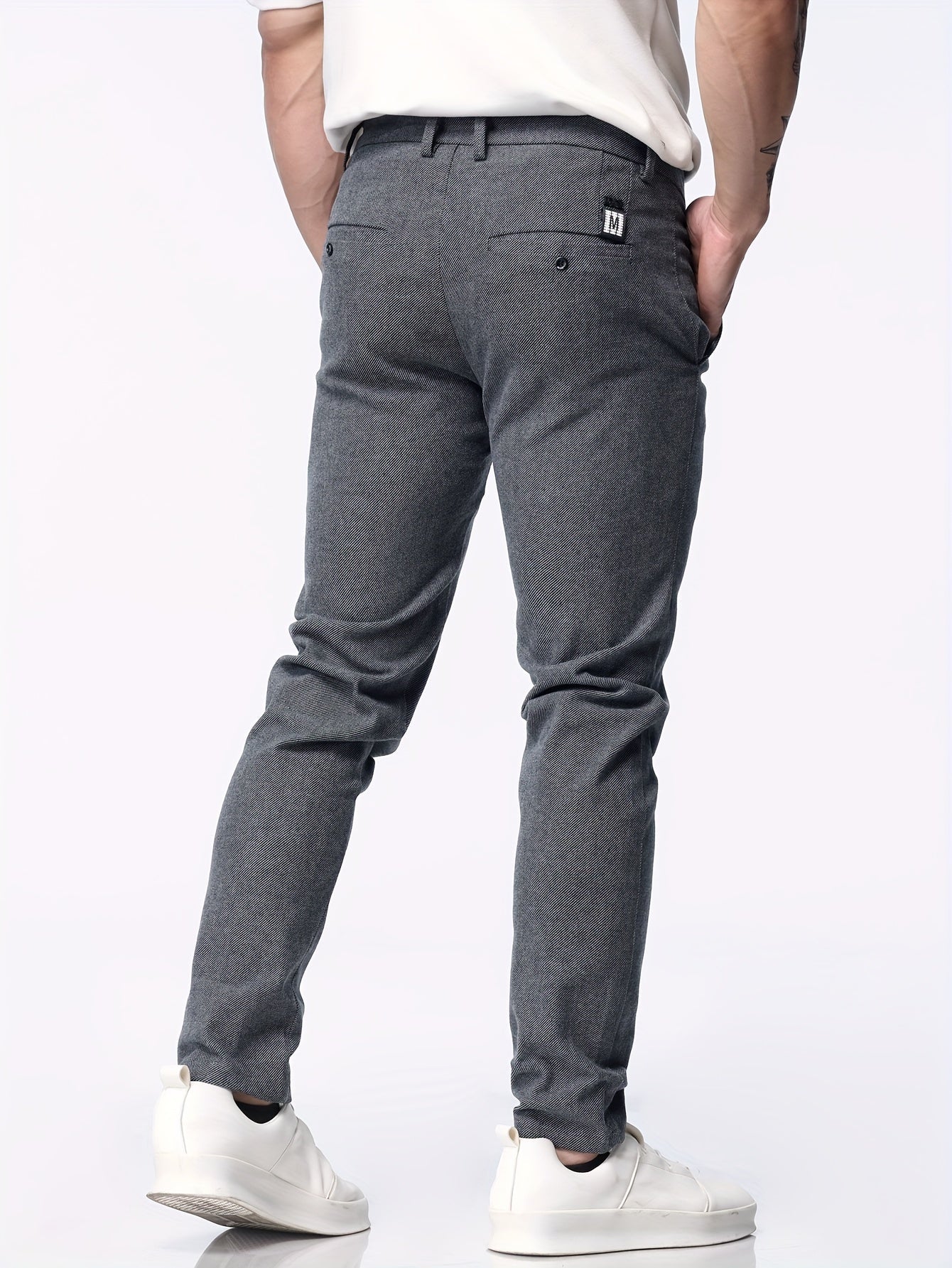 Men's Slim Fit Casual Business Pants | Chino