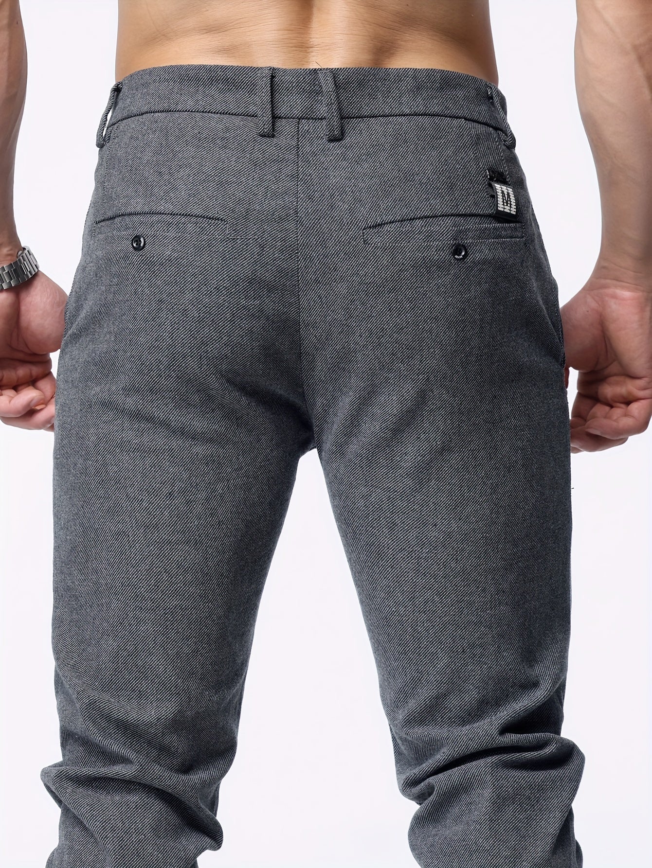 Men's Slim Fit Casual Business Pants | Chino