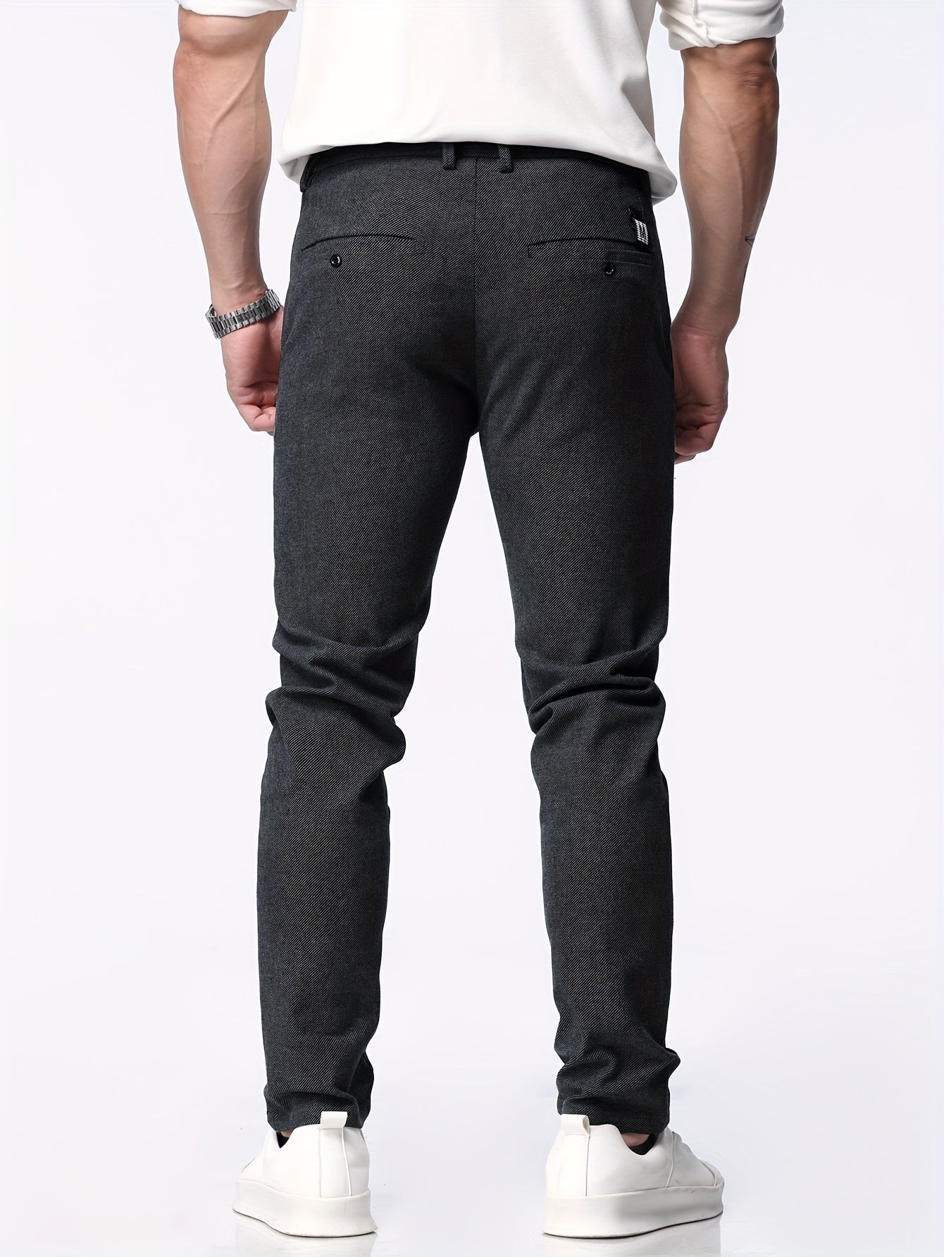 Men's Slim Fit Casual Business Pants | Chino