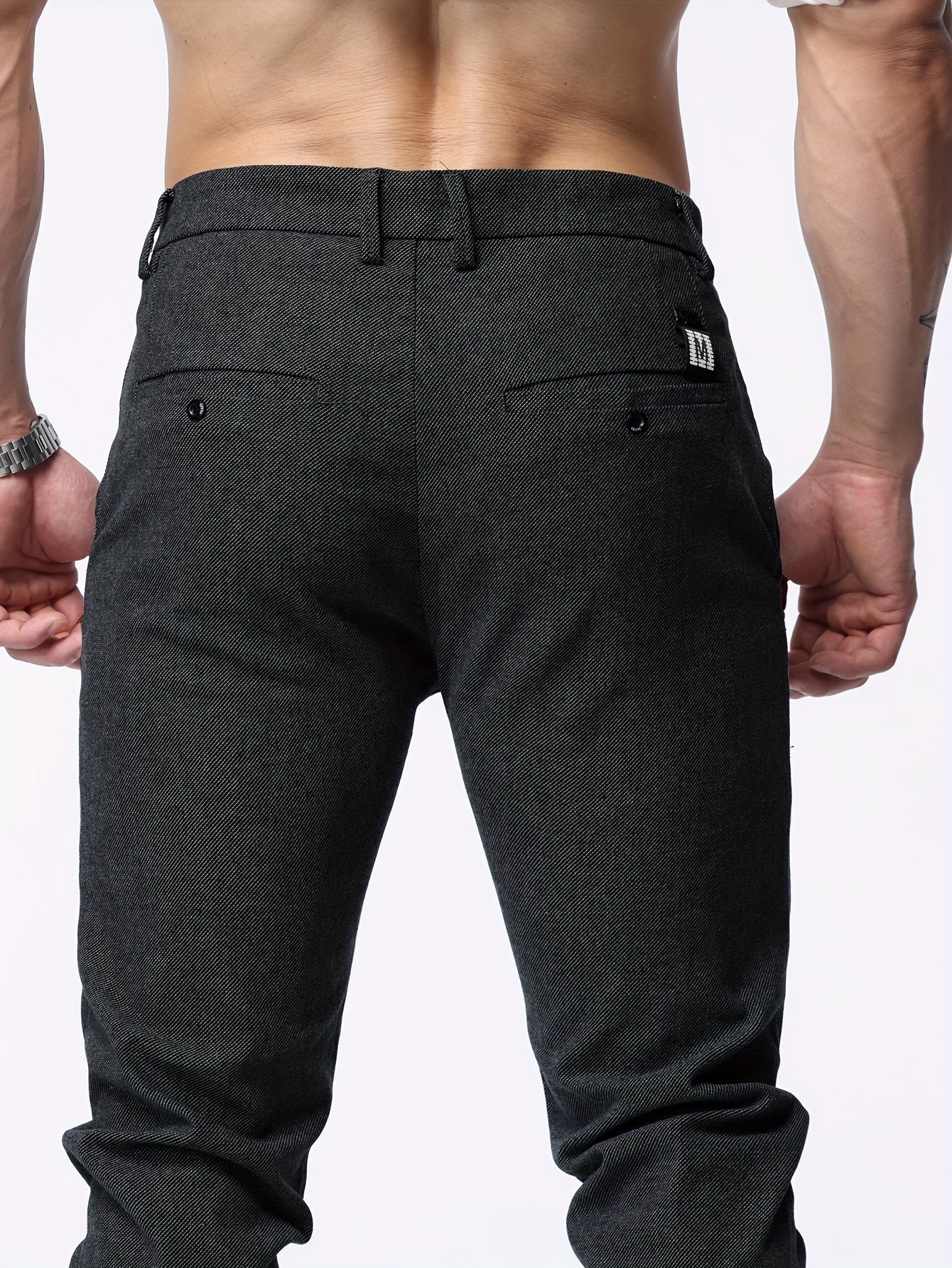 Men's Slim Fit Casual Business Pants | Chino