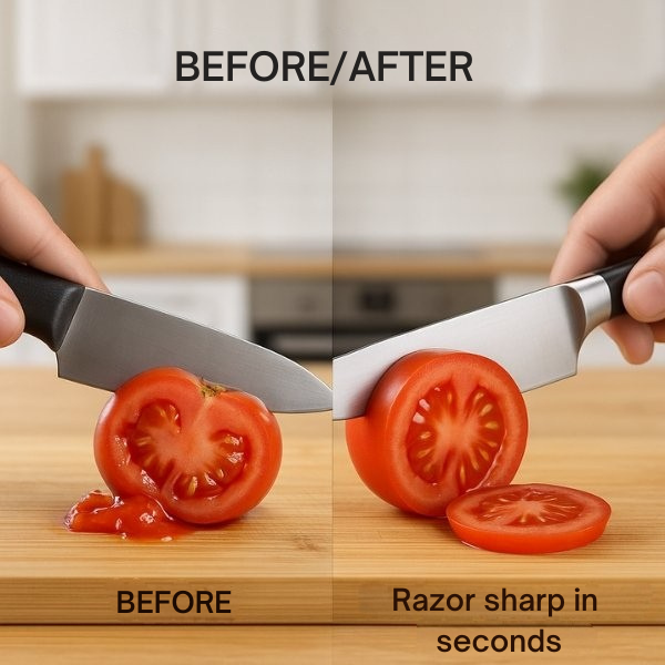 Knife Sharpening | Roll Knife Sharpener | Quick & Accurate Blade Sharpening