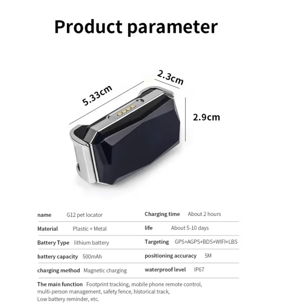 Compact Real-time GPS Tracker for Enhanced Safety in Daily Life