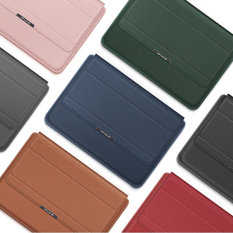 Adjustable Laptop Stand & Sleeve – Enhanced Ergonomic Comfort for Work
