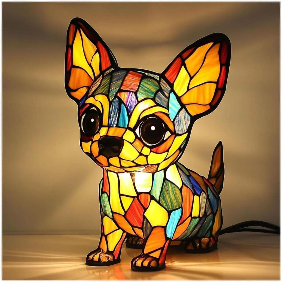 Pet Design Night Lamp | Warm Light | USB Powered with Switch