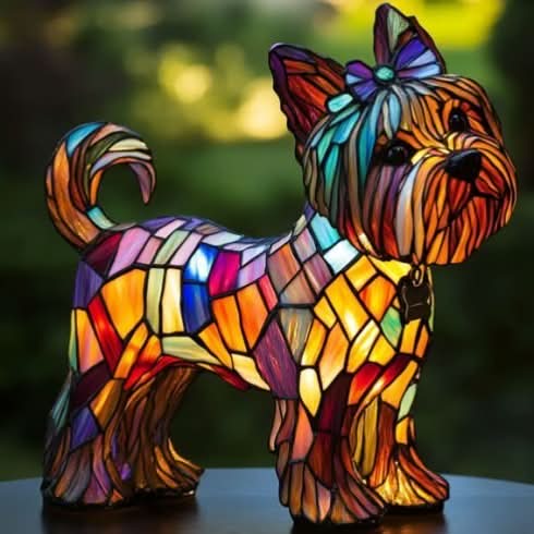 Pet Design Night Lamp | Warm Light | USB Powered with Switch