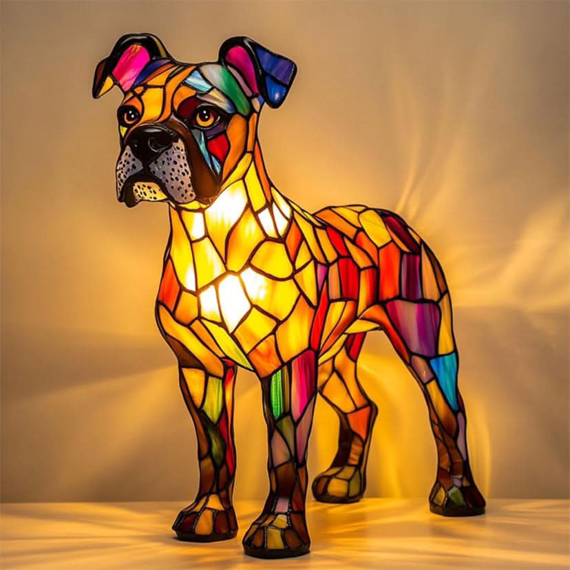 Pet Design Night Lamp | Warm Light | USB Powered with Switch