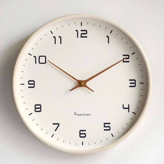 Scandinavian Style Wooden Wall Clock