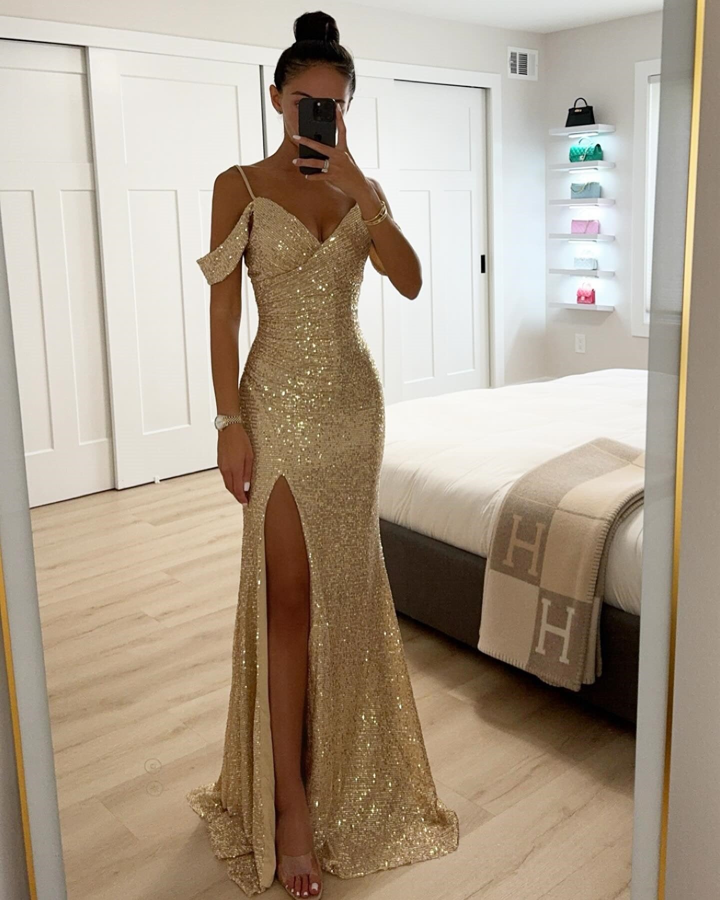 Women's Glitter Dress | Evening