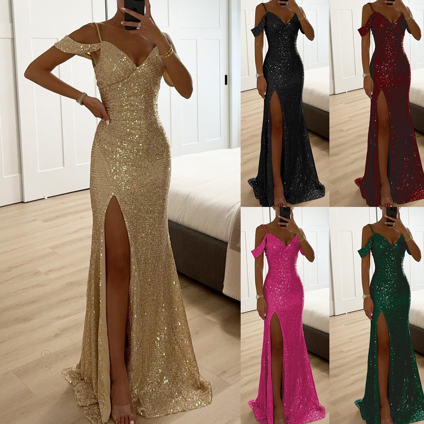 Women's Glitter Dress | Evening