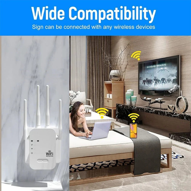 Outdoor WiFi Range Extender and Repeater for Gardens, Home Offices, Yards, and Outdoor Living Spaces