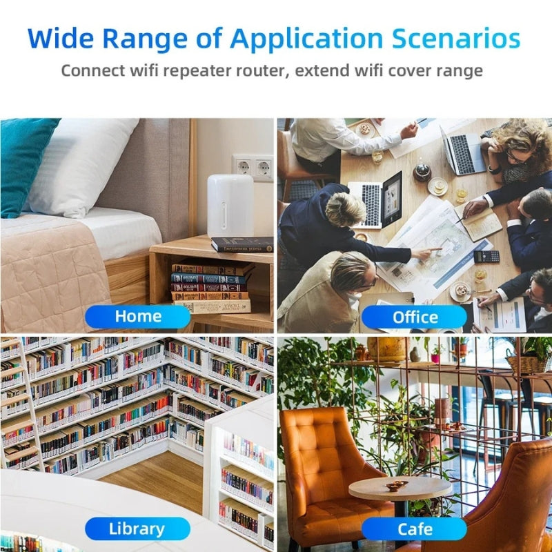 Outdoor WiFi Range Extender and Repeater for Gardens, Home Offices, Yards, and Outdoor Living Spaces