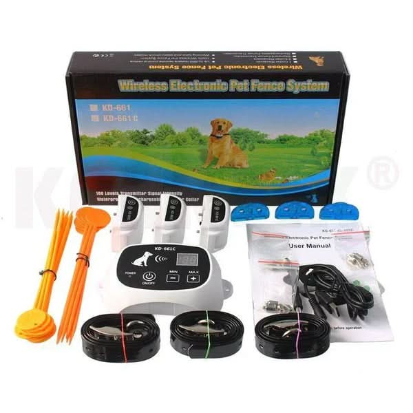 Wireless Pet Fence with Tone and Vibration Alerts