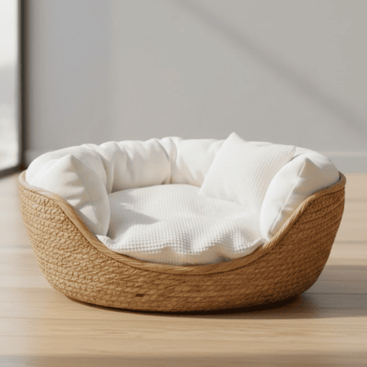 Eco-Friendly Cat Sofa with Breathable Cotton Design