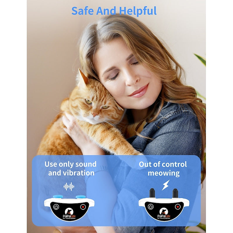 Cat Training Collar with Remote Receiver
