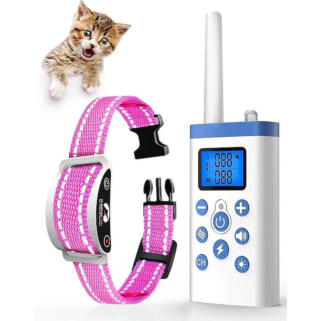 Cat Training Collar with Remote Receiver