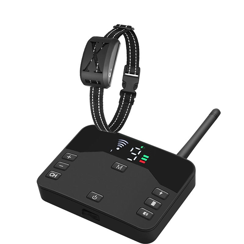 Wireless Dog Fence System with Collar, 9–240m