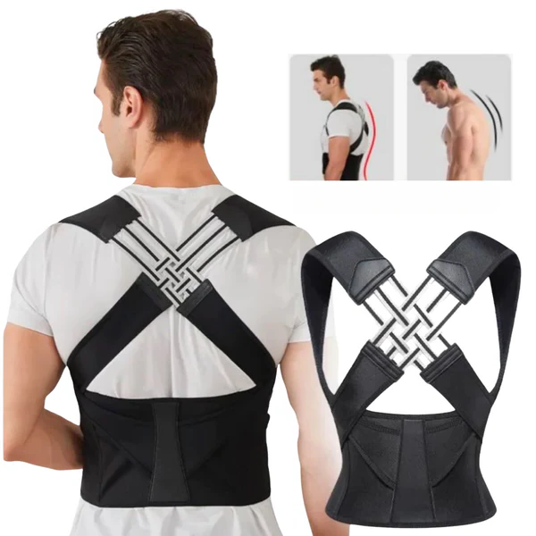 Adjustable Back Brace for Daily Posture Support and Comfort