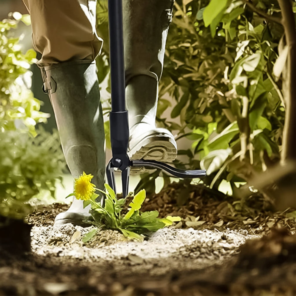 Ergonomic Stand-Up Weed Puller for Effortless Gardening