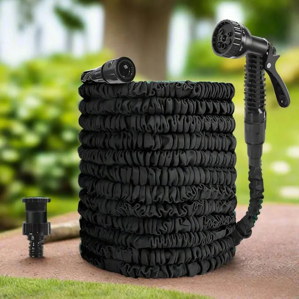 Expandable High-Pressure Garden and Car Wash Hose