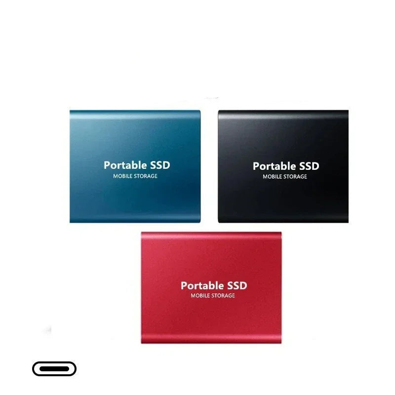 Ultra External SSD | USB 3.1 Type-C | Speeds Up to 1000 MB/s | Available in 500 GB, 1 TB, and 2 TB | Compact and Shockproof Design