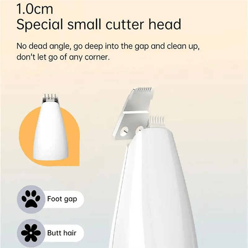 4-in-1 Pet Trimmer – Fur and Nail Care in One Device