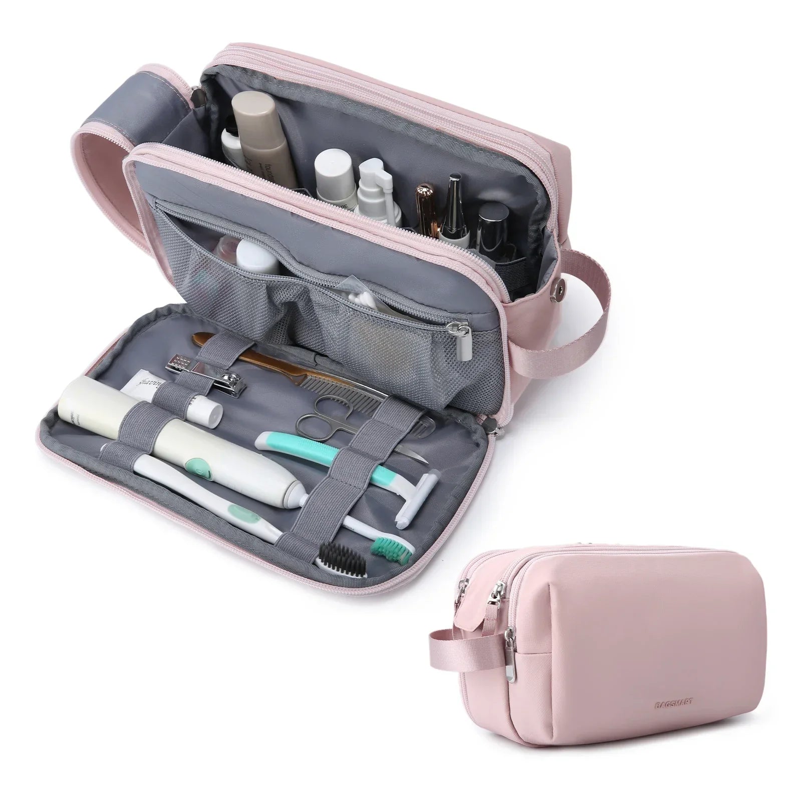 Waterproof Cosmetic Bag for Men & Women | Lightweight Toiletry Bag in S/M/L | Travel Accessory for Toiletries & Makeup | Unisex Travel Organizer
