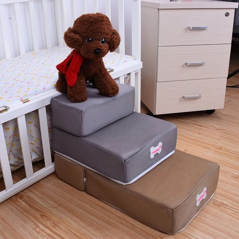 Premium Luxury Dog Steps for Safe Climbing onto Couch & Bed
