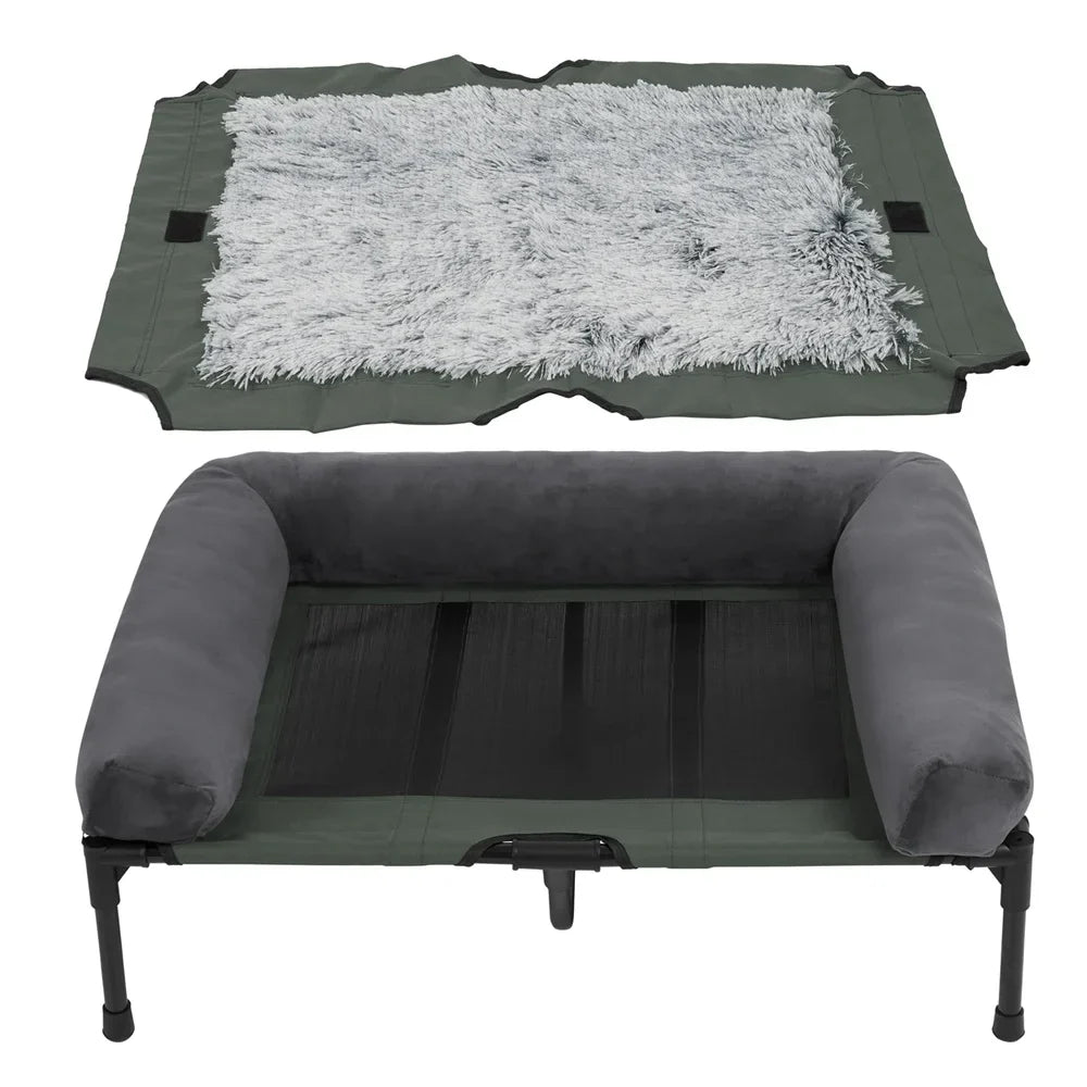 Elevated Dog Bed for Garden & Outdoor Use
