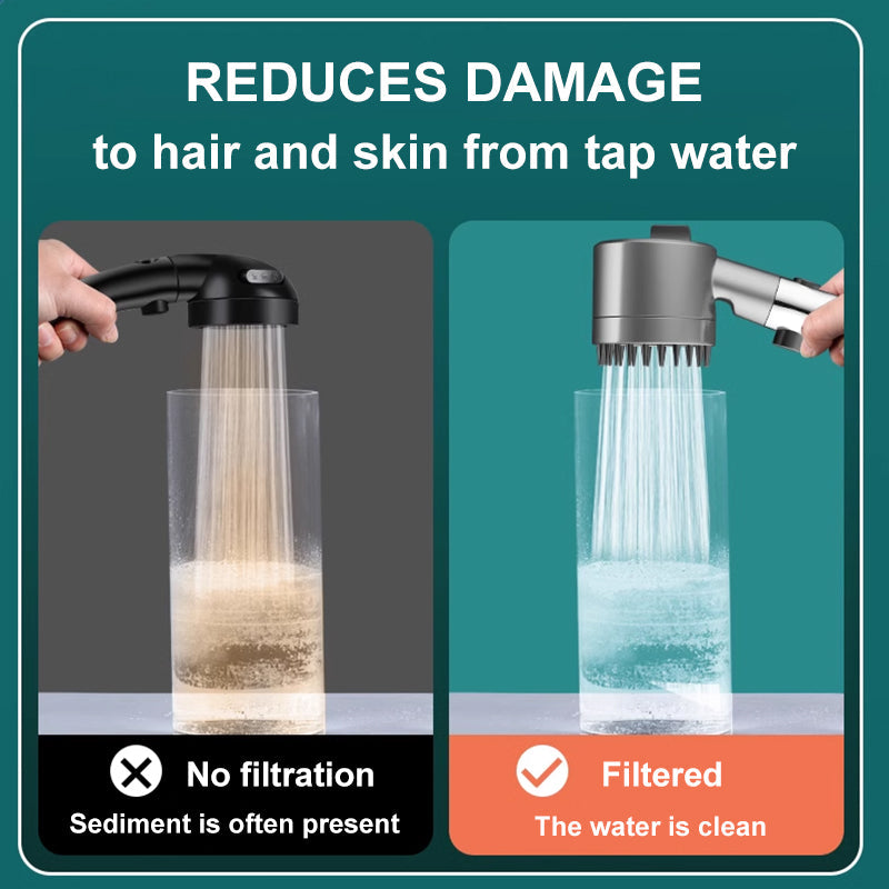 High-Performance Showerhead with 200% Increased Water Pressure