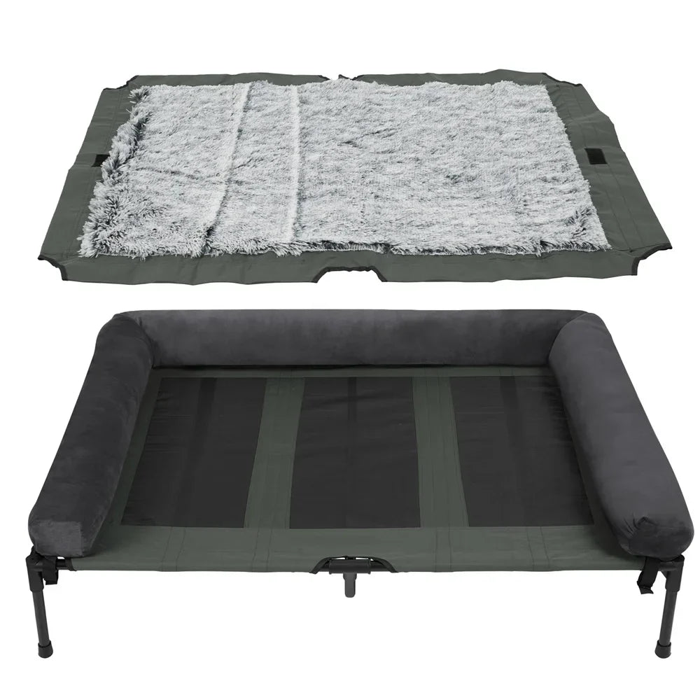 Elevated Dog Bed for Garden & Outdoor Use