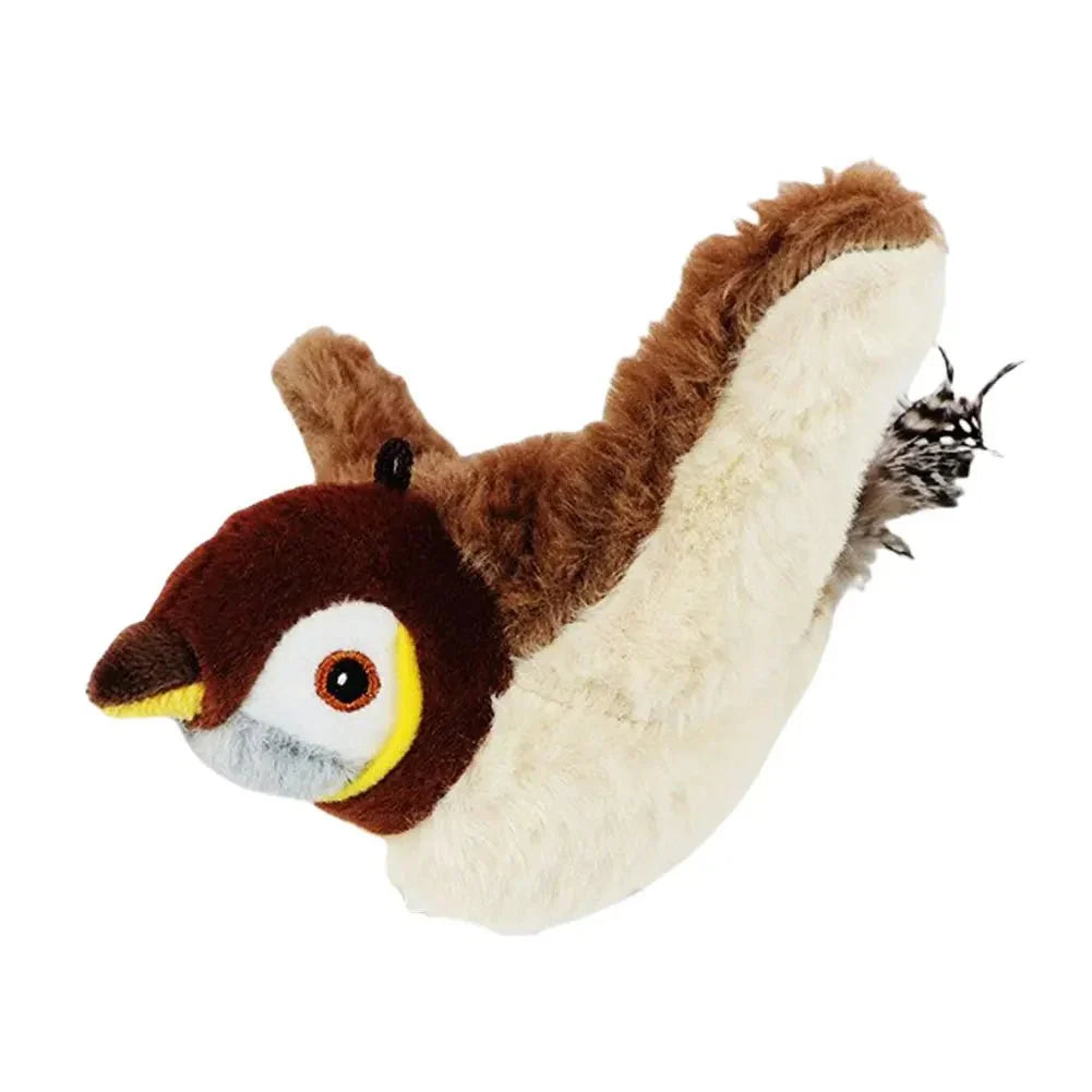 Interactive Plush Toy for Active Cats