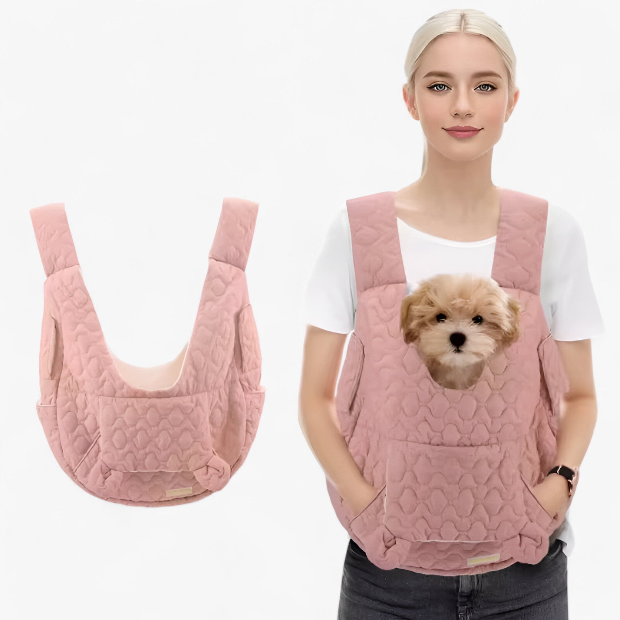 Pet Carrier for Up to 10 kg | Weatherproof & Comfortable | Designed for Cats & Small Dogs | Features Ergonomic Straps