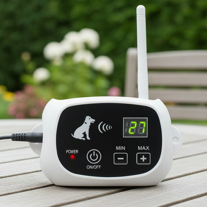 Wireless Dog Fence with Training Mode for Safe Outdoor Freedom
