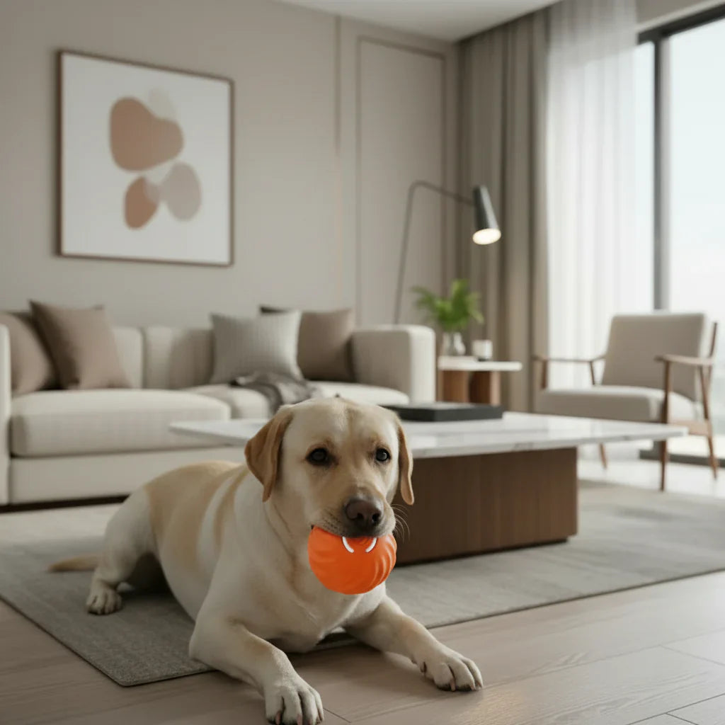 Interactive Rechargeable Bouncing Dog Ball