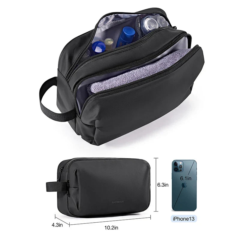 Waterproof Cosmetic Bag for Men & Women | Lightweight Toiletry Bag in S/M/L | Travel Accessory for Toiletries & Makeup | Unisex Travel Organizer