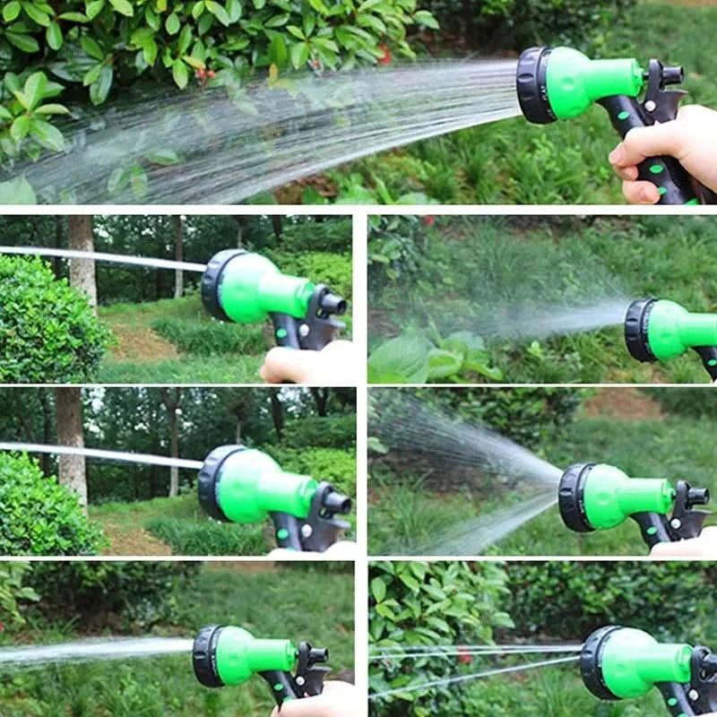 Expandable High-Pressure Garden and Car Wash Hose