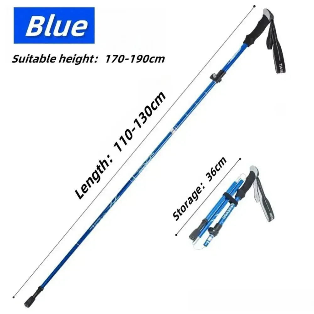 Adjustable Trekking Poles for Enhanced Stability and Comfort