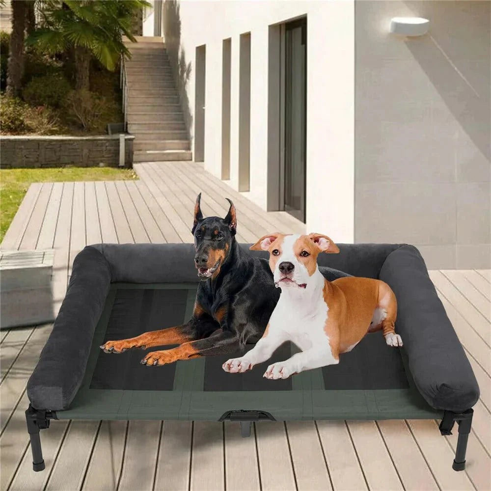Elevated Dog Bed for Garden & Outdoor Use