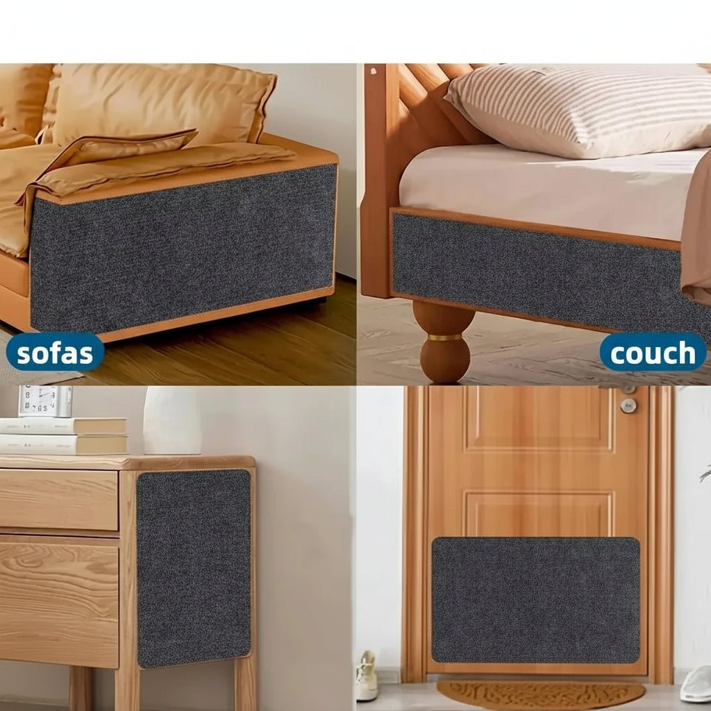 Self-Adhesive Protection Plate for Cats to Safeguard Furniture, Walls & Carpets