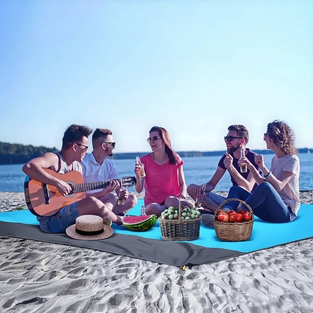 Extra Large Waterproof Outdoor Beach Blanket for Relaxation