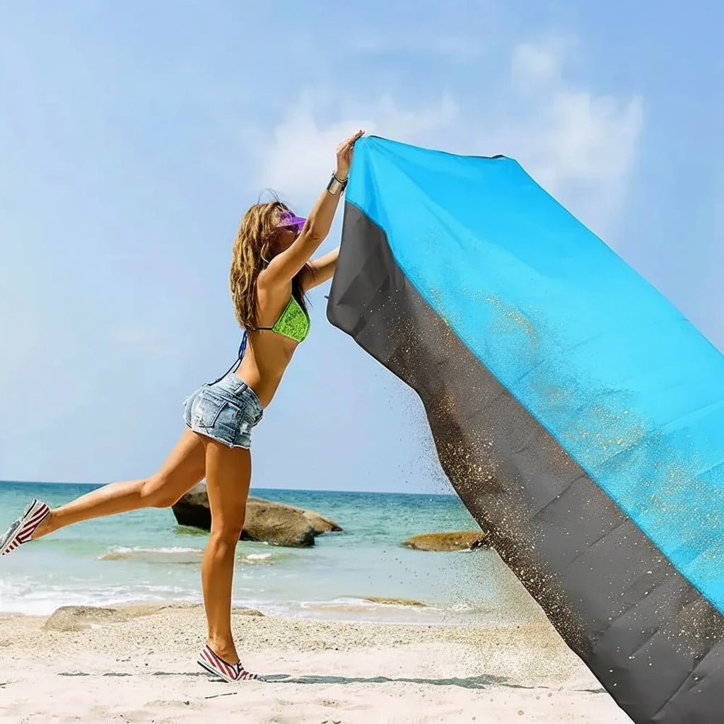 Extra Large Waterproof Outdoor Beach Blanket for Relaxation