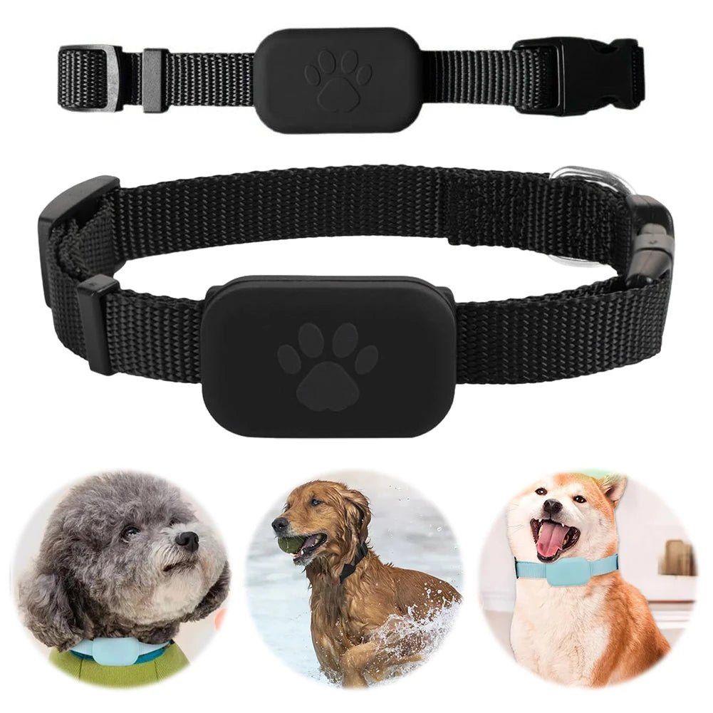 Intelligent GPS Pet Tracker with Adjustable Collar for Dogs and Cats
