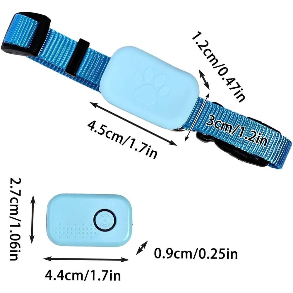 Intelligent GPS Pet Tracker with Adjustable Collar for Dogs and Cats