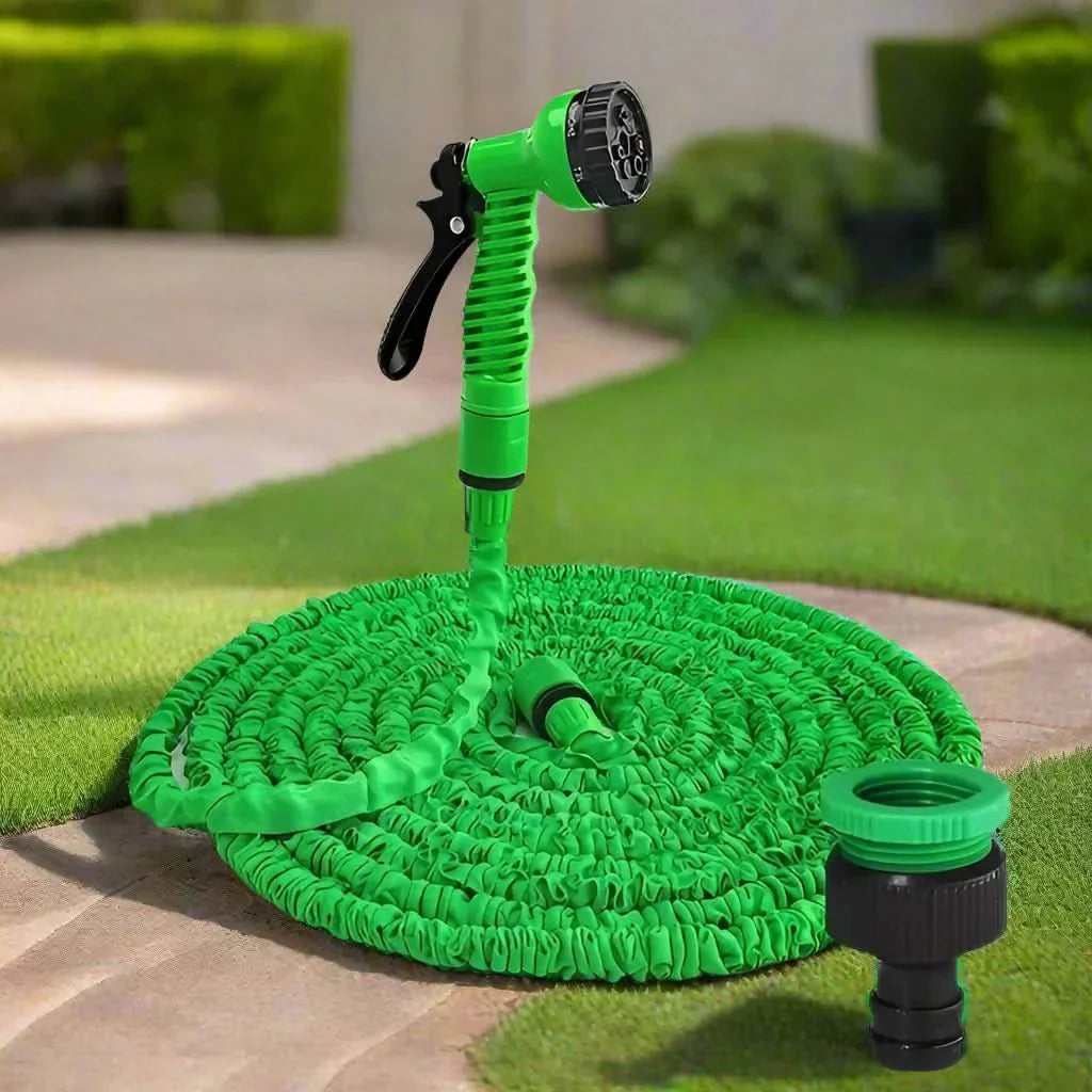 Expandable High-Pressure Garden and Car Wash Hose