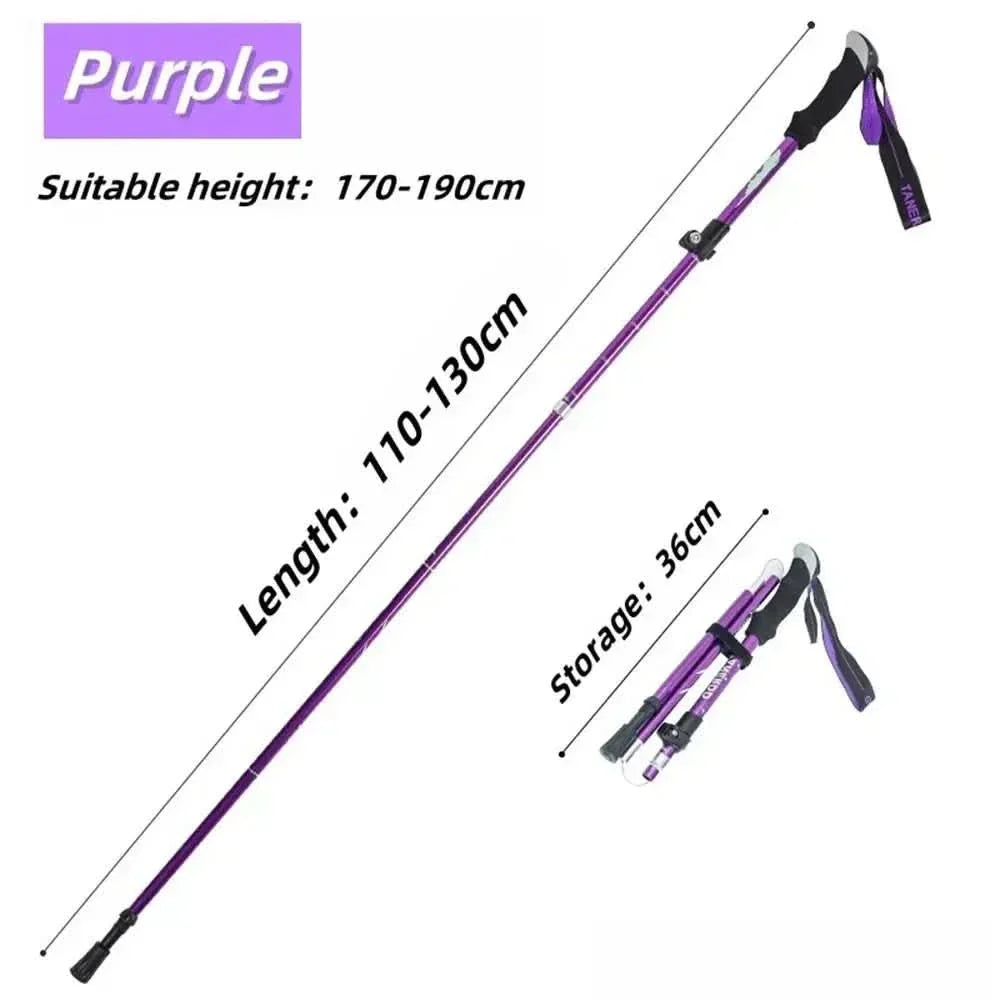 Adjustable Trekking Poles for Enhanced Stability and Comfort