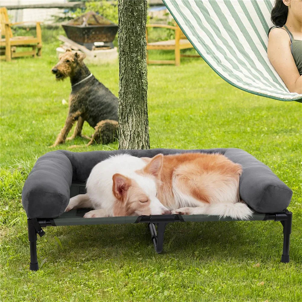 Elevated Dog Bed for Garden & Outdoor Use