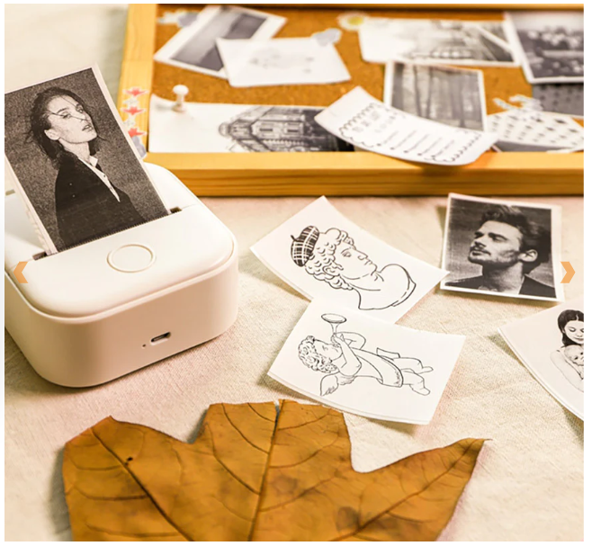 Compact Printer + Free Printing Paper - The Ink-Free Printing Solution!