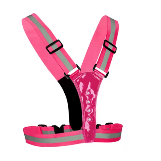 Adjustable LED Vest – 3 Modes for Safe Night Training