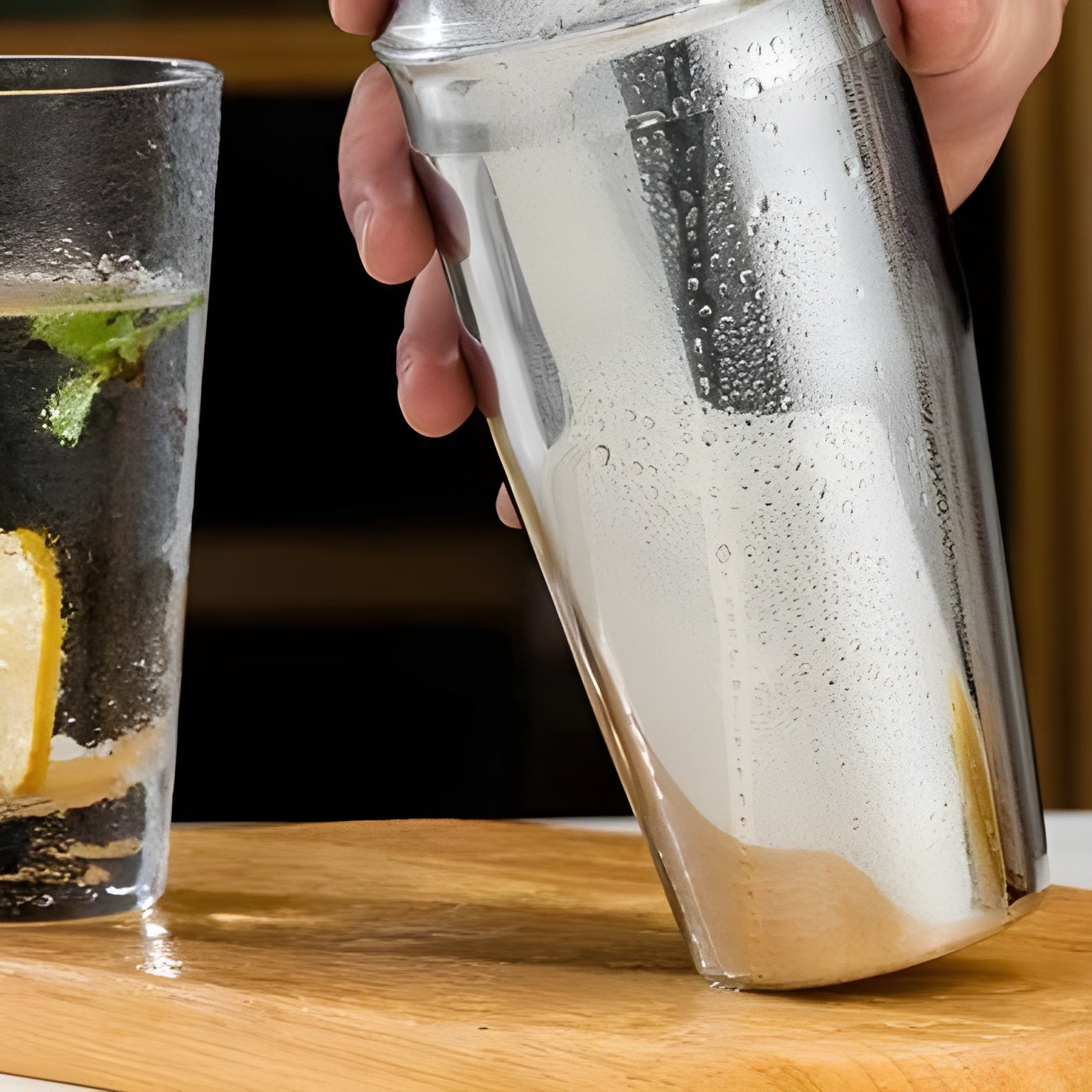 10-Piece Premium Stainless Steel Cocktail Shaker Set – Perfect for Mixed Drinks and Parties